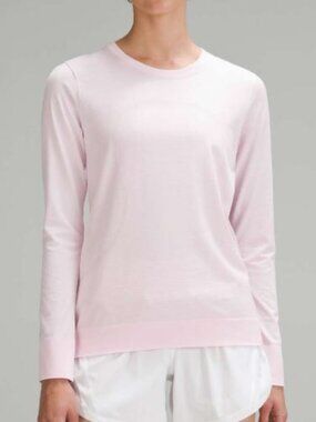 Lululemon Pink Swiftly Relaxed Long Sleeve Shirt - Size 10